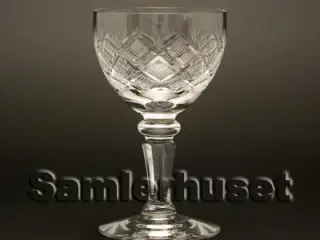 Christiansborg Portvinsglas. H:100 mm.