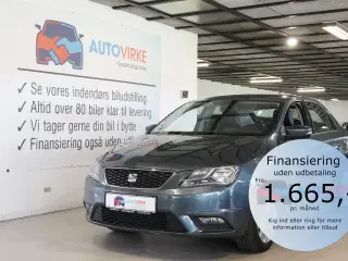 Seat Toledo 1,4 TSI Style Start/Stop DSG 125HK 5d 7g Aut.