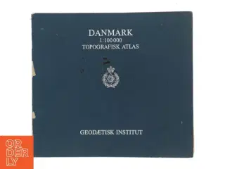 Danmark, topografisk atlas