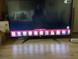 55" LG smart tv HD med 3 D