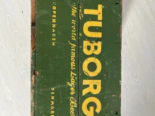 Gammel Tuborg trækasse