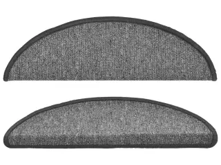 15 stk. trappemåtter 56 x 17 x 3 cm mørkegrå