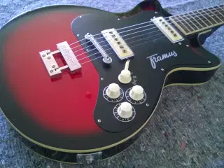 Elguitar, Framus 5/131 Hollywood DC Black Rose