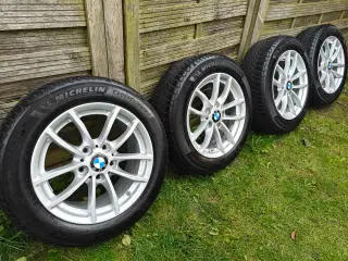 5x120 BMW 16" Michelin helårsdæk 1100kr kan levere