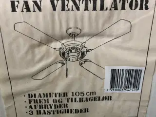 Fan ventilator 