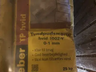 Weber tyndpuds hvid