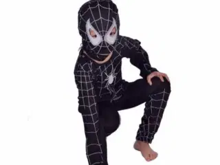 Spiderman kostume str. 104 dragt udklædning med Sp