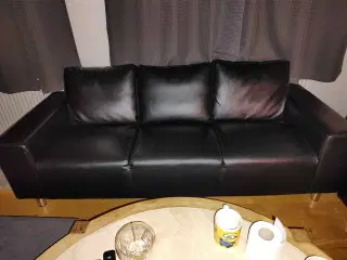 Sofa i læder 