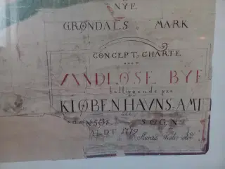 GAMMELT KORT VANDLØSE BYE