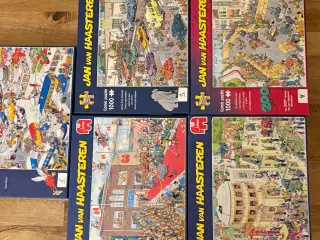 5 forskellige Puslespil