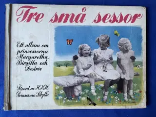 Tre små sessor - Saxon & Lindstrøm 1940 - Bog - Godt Brugt !