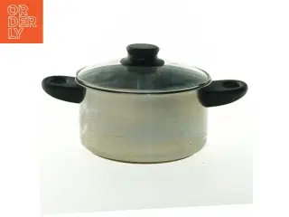 Rustfrit stål gryde med låg fra Raadvad (str. Ø 22 cm)
