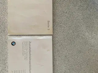 BMW E36 Brugervejledning Manual