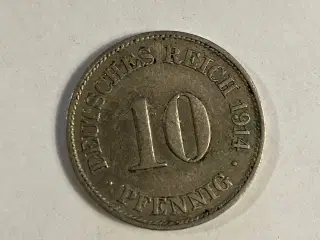 10 Pfennig Germany 1914