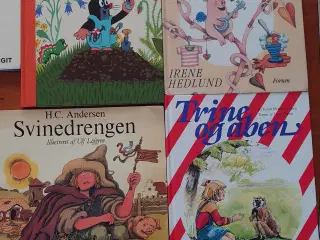 12 stk kvalitetsbørnebøger sælges samlet.