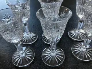Krystalglas med karaffel