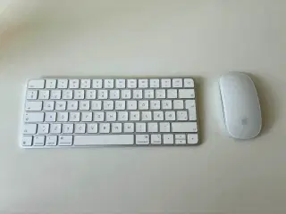Apple trådløs tastatur og mus