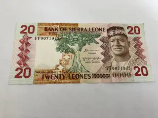 20 Leones Sierra Leone
