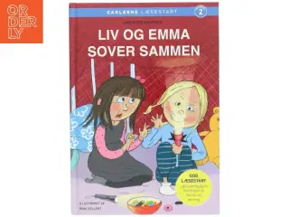 Børnebog &#39;Liv og Emma sover sammen&#39; fra Carlsen