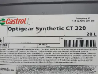 Castrol optigear ct 320