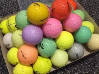 Farvede golfbolde / vinterbolde