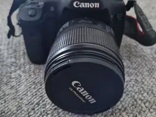 Canon kamera med ekstra udstyr