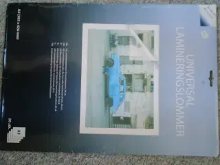 A4 laminater, A4 lamineringslommer og A3 lommer 