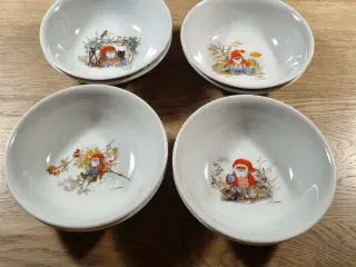 Mads Stage julestel, 8 grødskåle