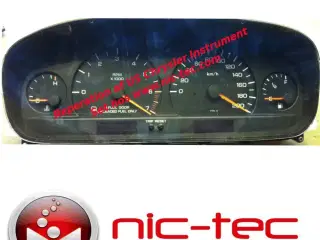Reparation af instrumentbræt og speedometer på Chrysler Voyager