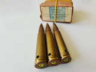 Original Deaktiveret Tysk 8x57 Ammunition