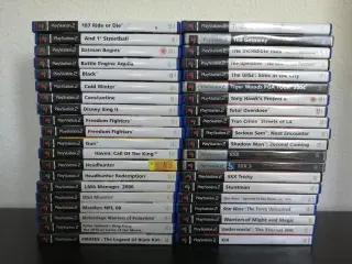   Mange gode spil PS2
