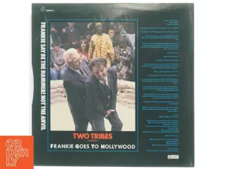 Frankie Goes to Hollywood &#39;Two Tribes&#39; vinylplade (str. 31 x 31 cm)