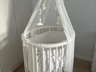 Ubrugt babyseng m. tilbehør - Stokke Sleepi