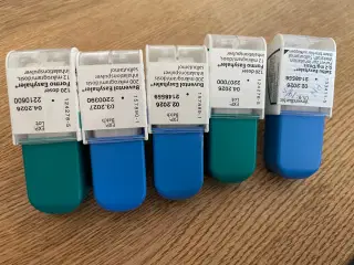 6 stk Inhalatorer