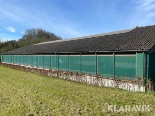Komplet rullegardin sæt til hal