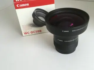 canon vidvinkel objektiv converter