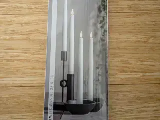 Stearinlys LED flamme slim