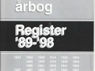 Jernbane historiek register 1989-1998