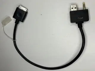 Apple iPod 30 Pin til 3.5mm AUX Audio USB