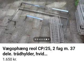 Vægophæng reol  butik reol brugt til tøj værelse 