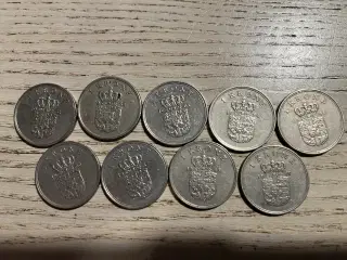 Samlet lot - gamle enkroner.