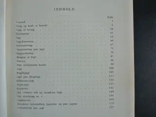 hund og jæger - den staaende hund, dens dressur og