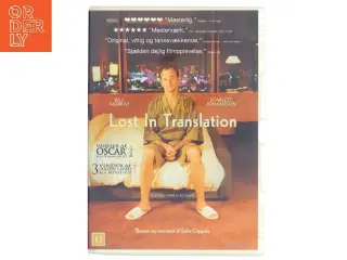Lost in Translation med Bill Murray (DVD)