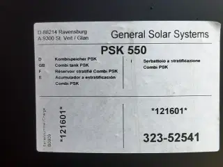 Akkumuleringstank Sonnenkraft 500 L