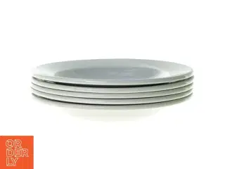 Dybe tallerkener fra Pyroblan Porcelaine Frante (str. 23 cm)