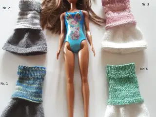 Hjemmestrikket Barbie tøj