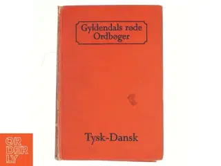 Tysk-dansk ordbog fra Gyldendal