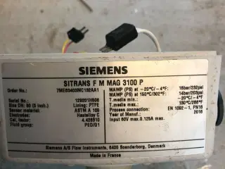 Flowmåler Siemens MAG 3100 P