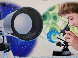 Teleskop og mikroskop sæt 