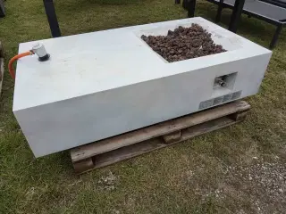 Pizzo terrassebord/varmer til gas